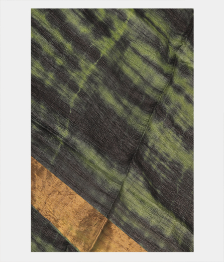 Grey Tussar Printed Saree T271681-image