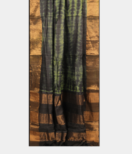 Grey Tussar Printed Saree T2716812