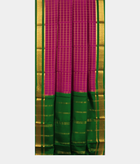 Purple Mysore Silk Saree T1991092