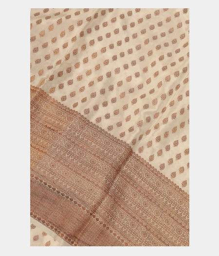 White Crepe Silk Saree T268053-image