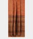 Rust Tussar Printed Saree T2728292