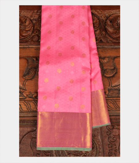 Pink Soft Silk Saree T241240-image