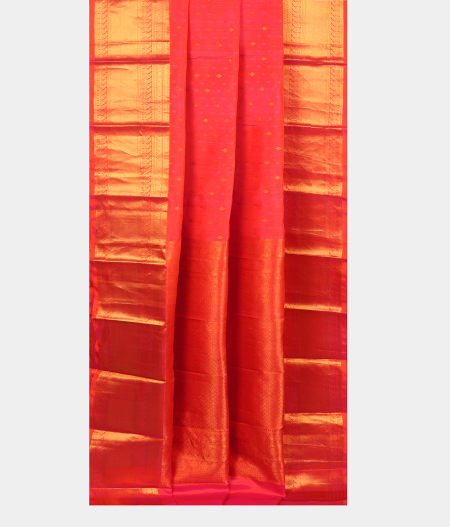 Pinkish Orange Soft Silk Saree T2205222