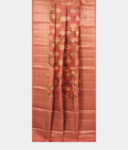 Pink Chaniya Silk Saree T2744622