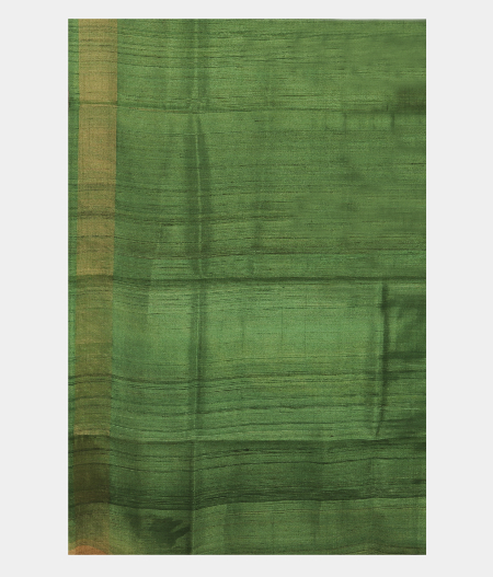 Green Tussar Printed Saree T2746643