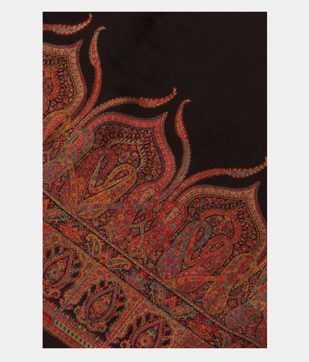 Black Cashmere Kani Silk Saree T265733-image