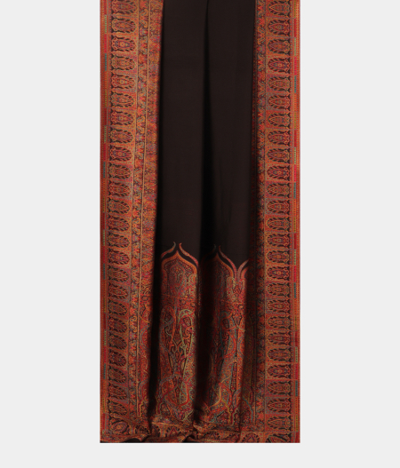 Black Cashmere Kani Silk Saree T2657332