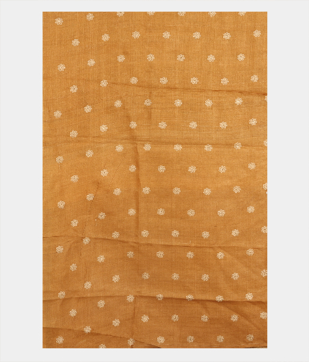 Peach Tussar Printed Saree T2744383