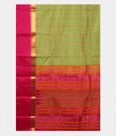 Green Soft Silk Saree T2764104