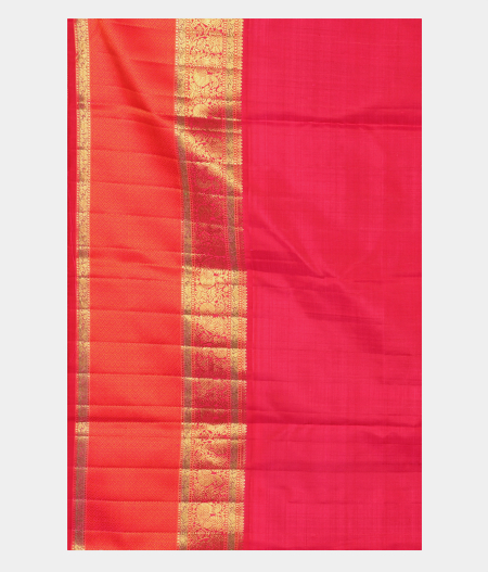 Violet Handwoven Kanjivaram Silk Saree  T2516953