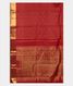 Maroon Handwoven Kanjivaram Silk Saree T2737634
