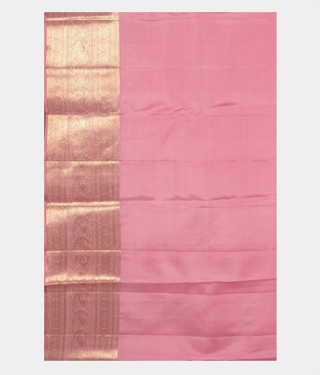 Pink Handwoven Kanjivaram Silk Saree T2770613