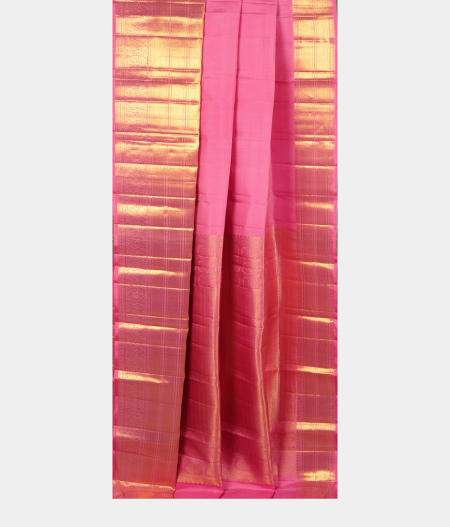 Pink Handwoven Kanjivaram Silk Saree T2770522