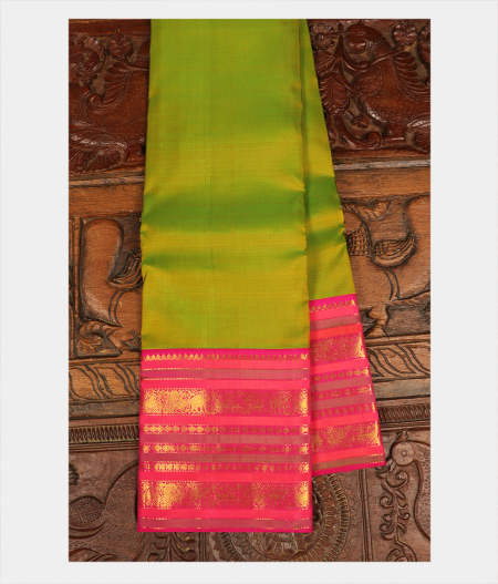 Green Handwoven Kanjivaram Silk Saree T273894-image