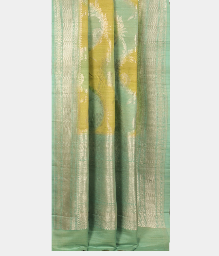 Multicolour Tussar Georgette Silk Saree  T2741255