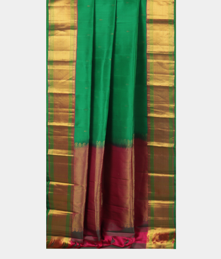 Green Soft Silk Saree T2471532