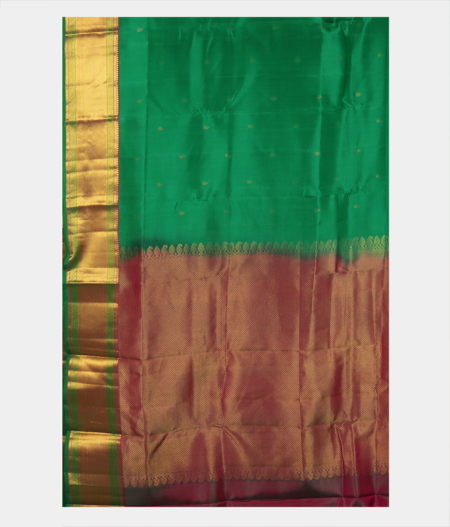 Green Soft Silk Saree T2471534