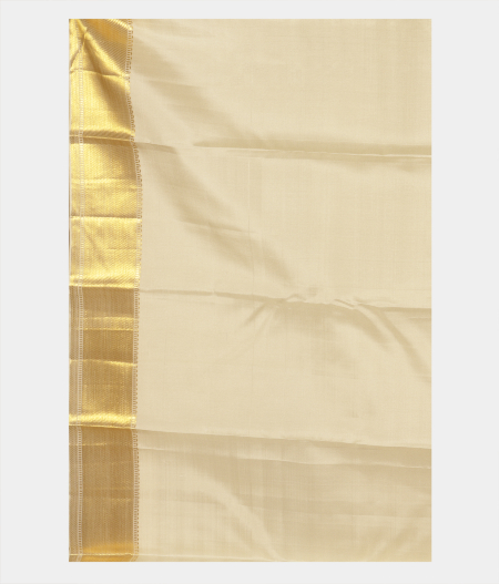 Off White Handwoven Kanjivaram Silk Saree T2723343