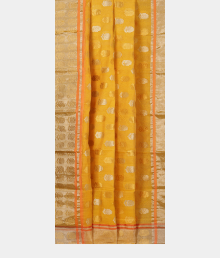 Yellow Chanderi Silk Saree LB81262