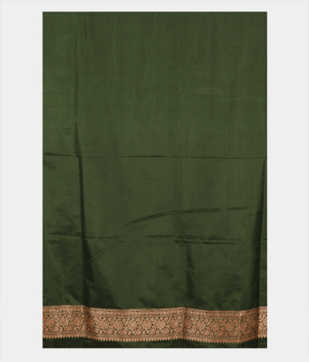 Green Banaras Silk Saree T2659853