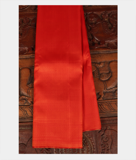 Red Handwoven Kanjivaram Silk Saree T272257-image