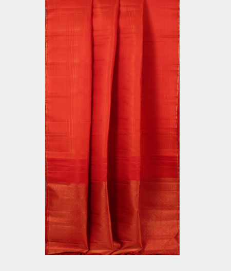 Red Handwoven Kanjivaram Silk Saree T2722572