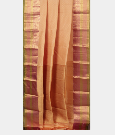 Cream Soft Silk Saree T2414812