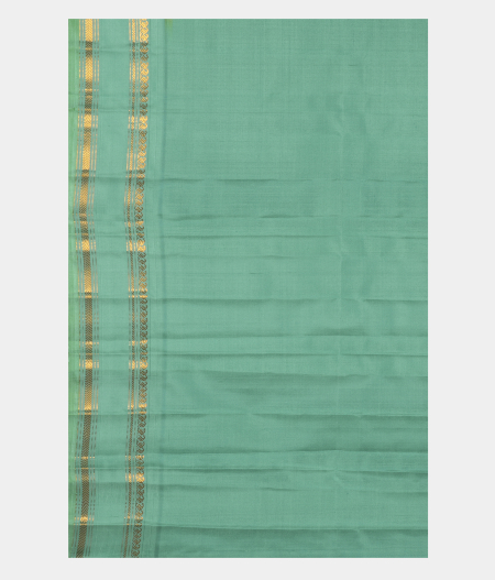 Yellow Gadwal Silk Saree T2778803