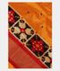 Yellow Ikat Silk Saree T2810401