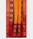Yellow Ikat Silk Saree T2810402