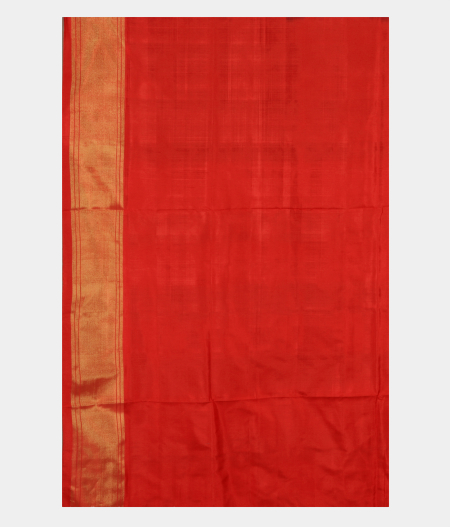 Blue Ikat Silk Saree T2810713