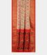 Off-White Ikat Silk Saree T2810832