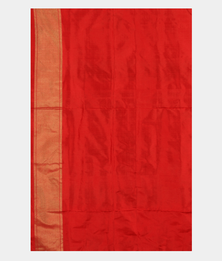 Off-White Ikat Silk Saree T2810833