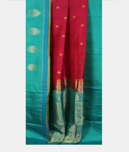 Magenta Soft Silk Saree T2739042