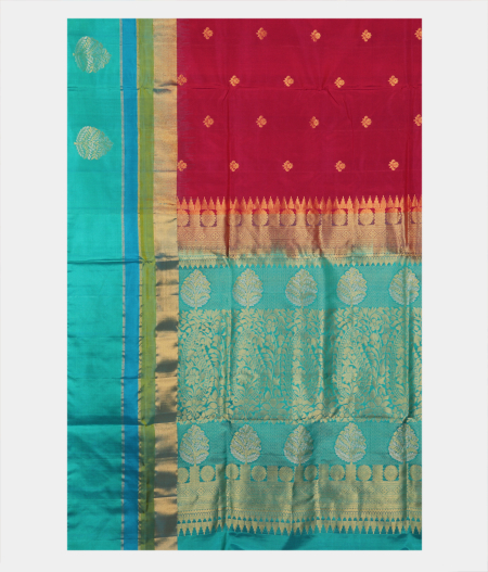 Magenta Soft Silk Saree T2739044