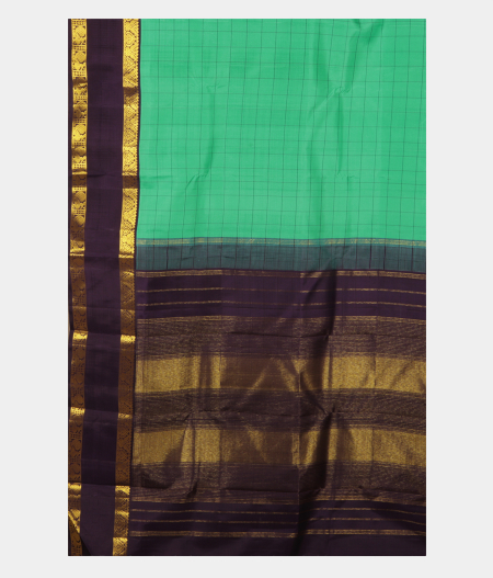 Blue Handwoven Kanjivaram Silk Saree T2796404