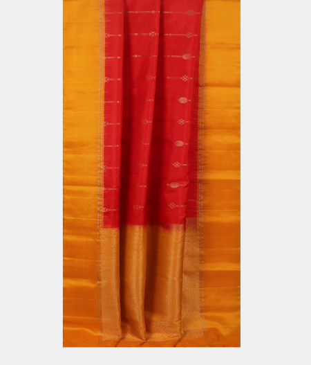 Red Soft Silk Saree T2741782