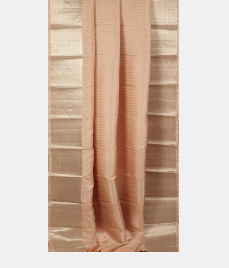 Cream Handwoven Kanjivaram Silk Saree T2753512