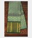Greenish Grey Handwoven Kanjivaram Silk Kids Pavadai  T2823421