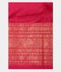 Orange Ikat Silk Saree T2341524