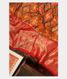 Rust Ikat Silk Saree T2810462