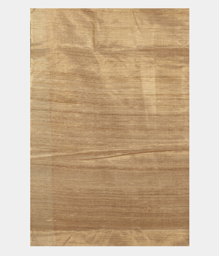 Rust Handwoven Tussar Saree T2819373