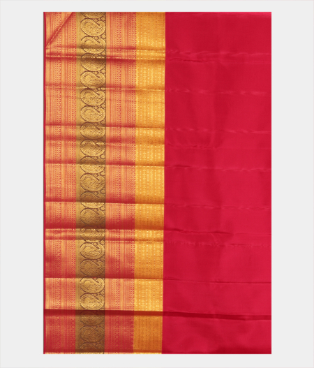 Yellow Handwoven Kanjivaram Silk Saree T2835393