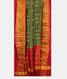 Green Bandhani Patola Silk Saree T2834842