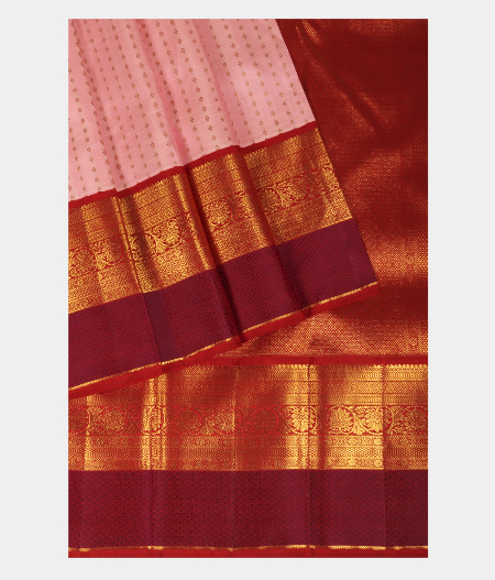 Pink Handwoven Kanjivaram Silk Saree T2826862