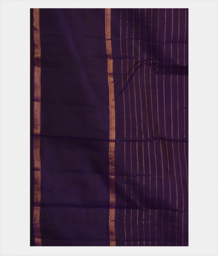 Pinkish Orange Handwoven Kanjivaram Silk Saree T2796483