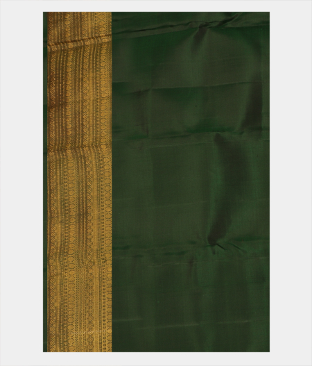 Green Handwoven Kanjivaram Silk Saree T2806543