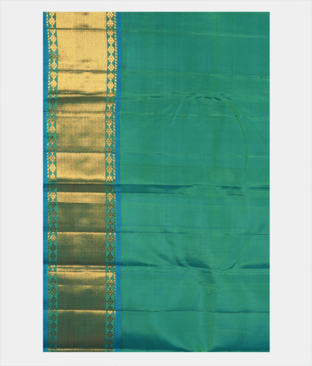 Blue Handwoven Kanjivaram Silk Saree T2790493