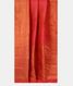 Pinkish Orange Handwoven Kanjivaram Silk Saree T2680992