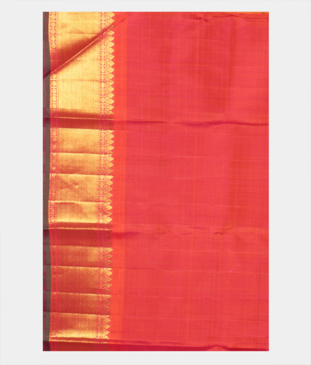 Green Handwoven Kanjivaram Silk Saree T2607543